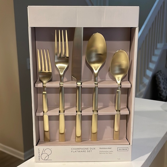 Project 62 Dining Gold Flatware Set Poshmark